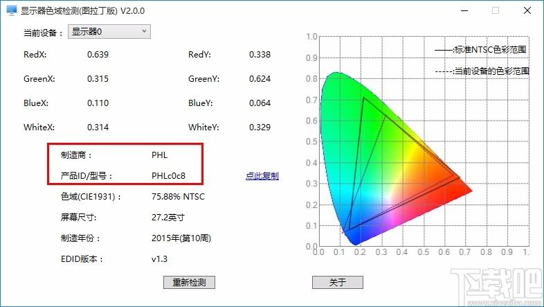 显示器色域检测下载,显示器色域检测软件